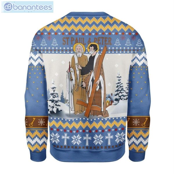 Saints Paul And Peter Ugly Christmas Sweater Product Photo 2
