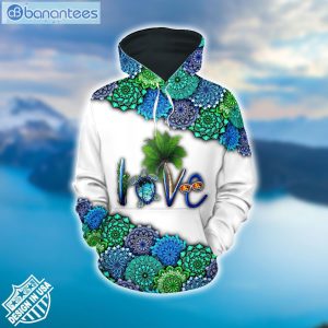 Sea Turtle Blue And Green Unique Design 3D Printed Leggings Hoodie Set Product Photo 1