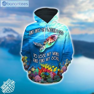 Sea Turtle Blue Awesome Design 3D Printed Leggings Hoodie Set Product Photo 1
