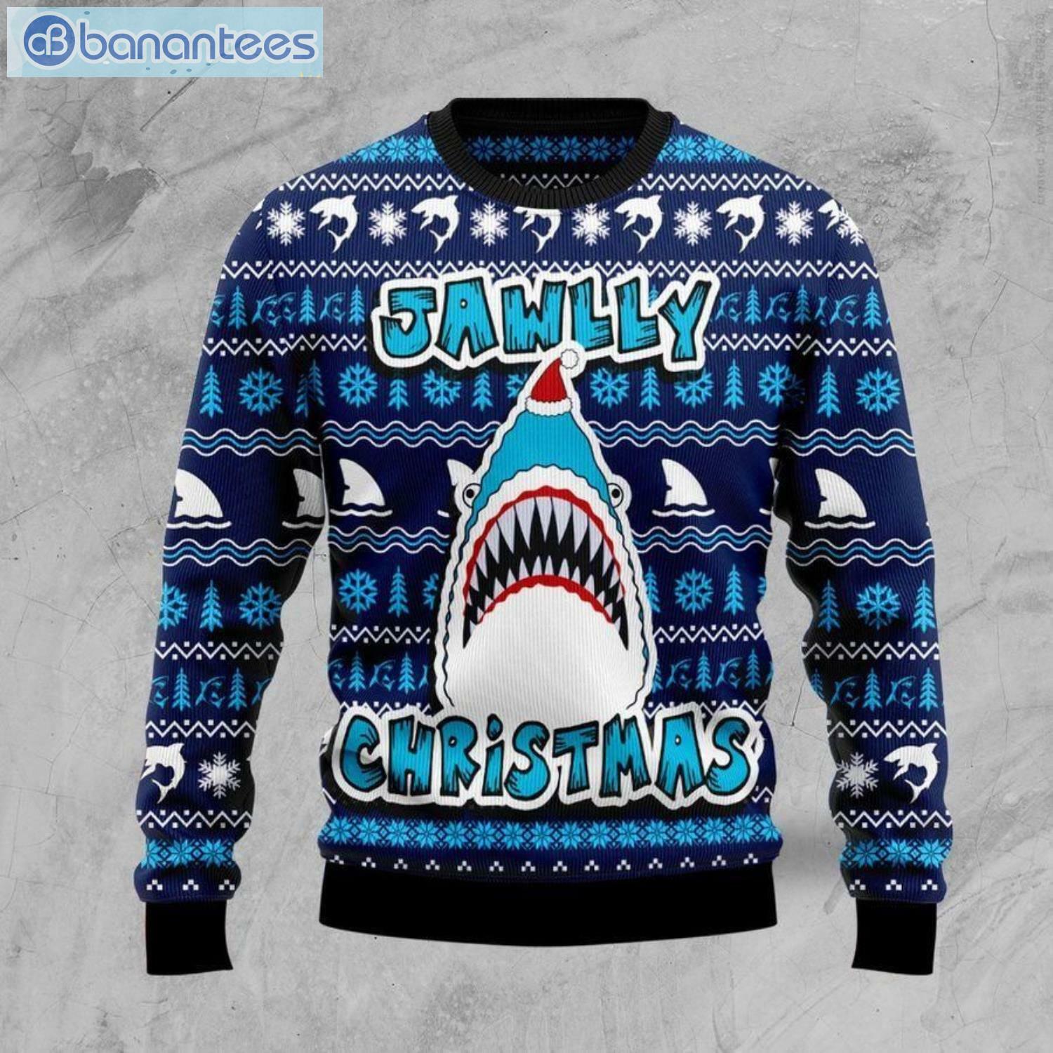 Shark Jawlly Christmas Ugly Sweater Product Photo 1 Product photo 1