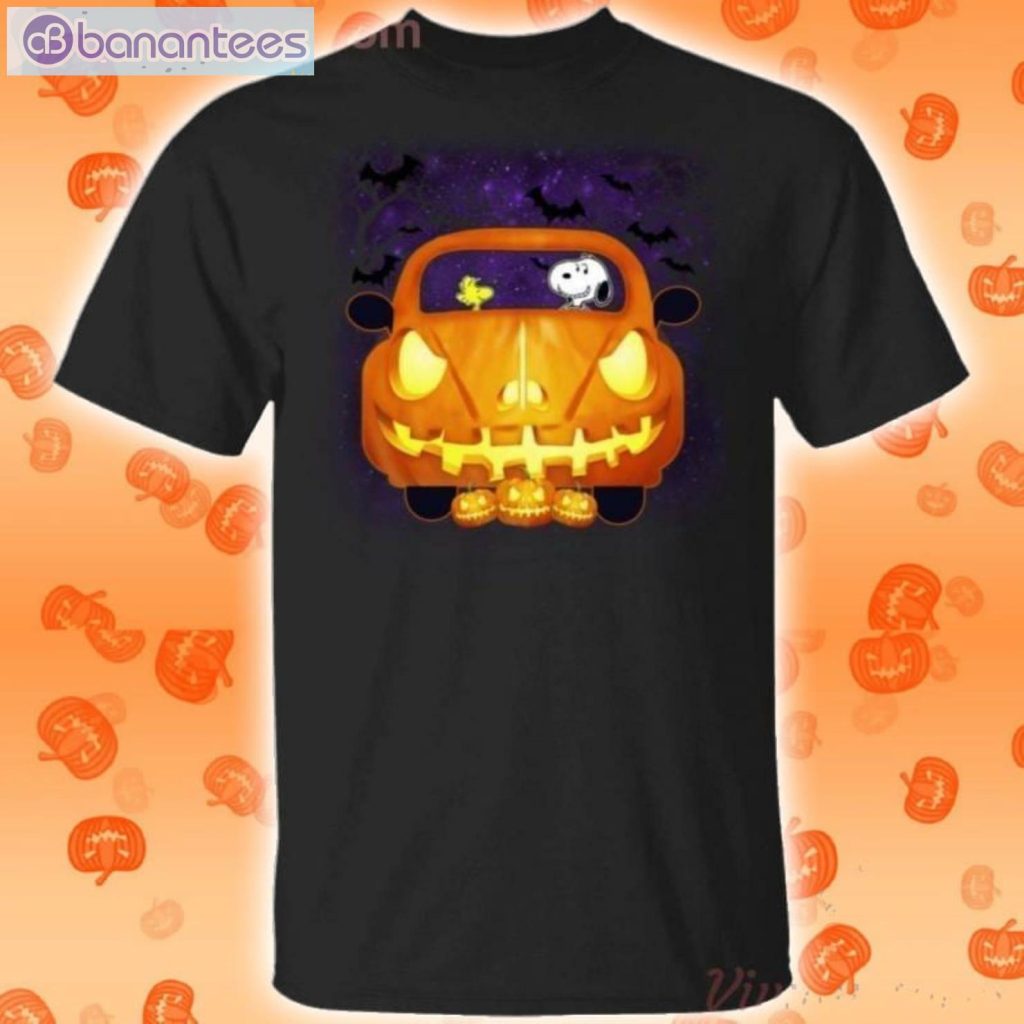 Snoopy And Charlie Brown In Halloween T-Shirt