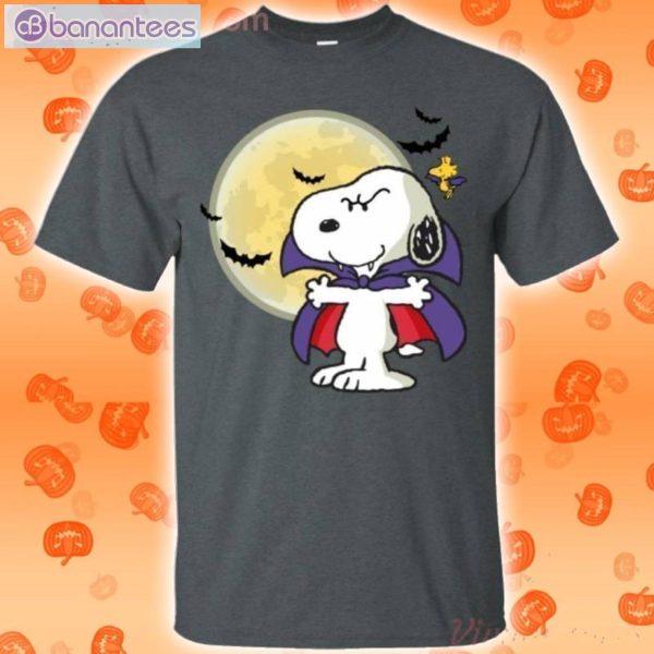 Snoopy Dracula Halloween Funny T-Shirt Product Photo 2