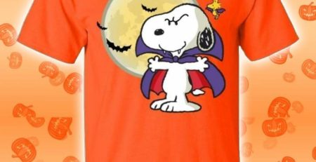 Snoopy Dracula Halloween Funny T-Shirt