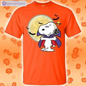 Snoopy Dracula Halloween Funny T-Shirt Product Photo 1