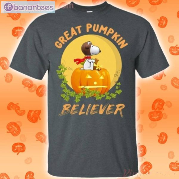 Snoopy Great Pumpkin Believer Halloween T-Shirt Product Photo 2
