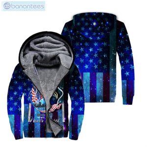 Star Style Never Forget United We Stand All Over Print Fleece Zip Hoodieproduct photo 1