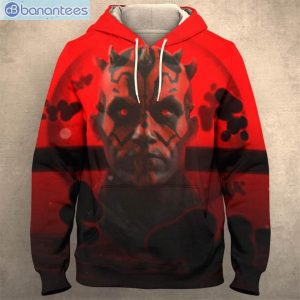 Star Wars Darth Maul Red All Over Print 3D Hoodie Product Photo 1