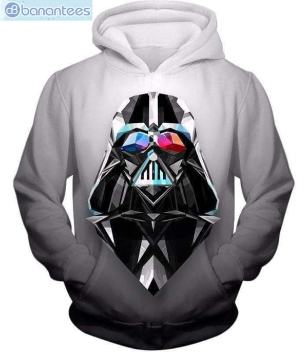 Star Wars Darth Vader Amazing Mask Promo Art White 3D Hoodie Product Photo 2