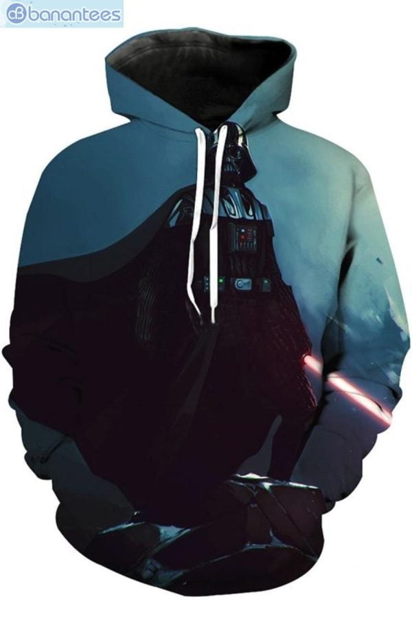 Star Wars Darth Vader And Night Sky All Over Print 3D Hoodie Product Photo 1