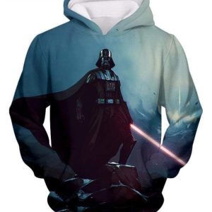 Star Wars Darth Vader Sith Lord Action Animated Amazing All Over Print 3D Hoodie Product Photo 1