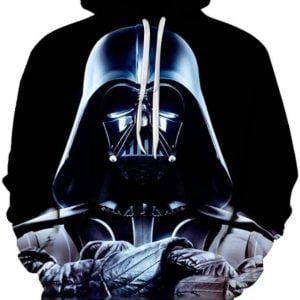Star Wars Darth Vader Stare Full Face Print 3D Hoodie Product Photo 1