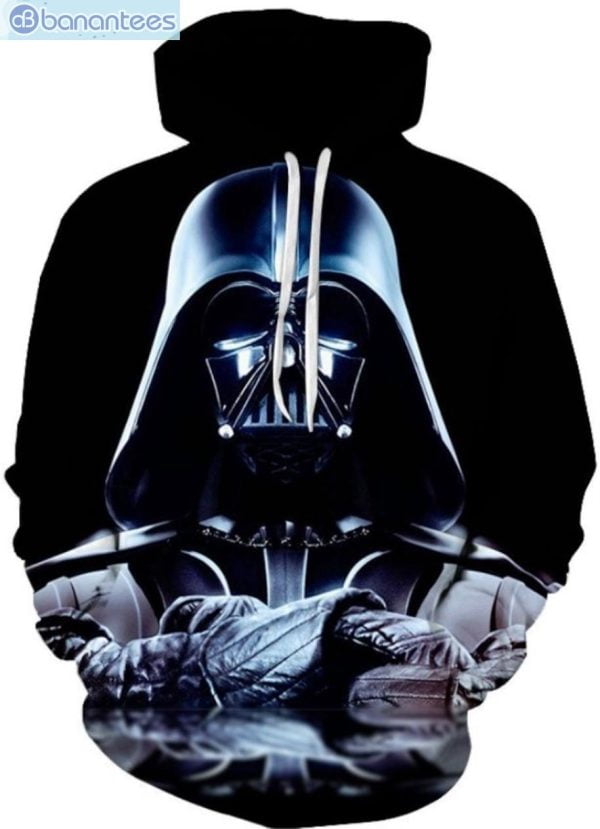 Star Wars Darth Vader Stare Full Face Print 3D Hoodie Product Photo 1