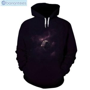 Star Wars Death Star Black All Over Print 3D Hoodie Product Photo 1