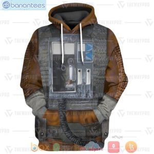 Star Wars Luke Skywalker All Over Print 3D Hoodie Product Photo 2