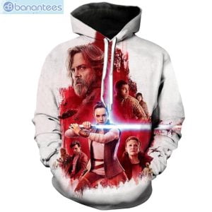 Star Wars Obi-Wan Kenobi Rey And Another Character Full Print 3D Hoodie Product Photo 1