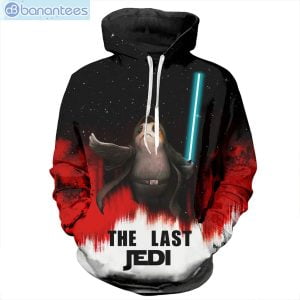 Star Wars Porg The Last Jedi All Over Print 3D Hoodie Product Photo 1