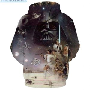 Star Wars Team All Over Print 3D Hoodie Product Photo 1