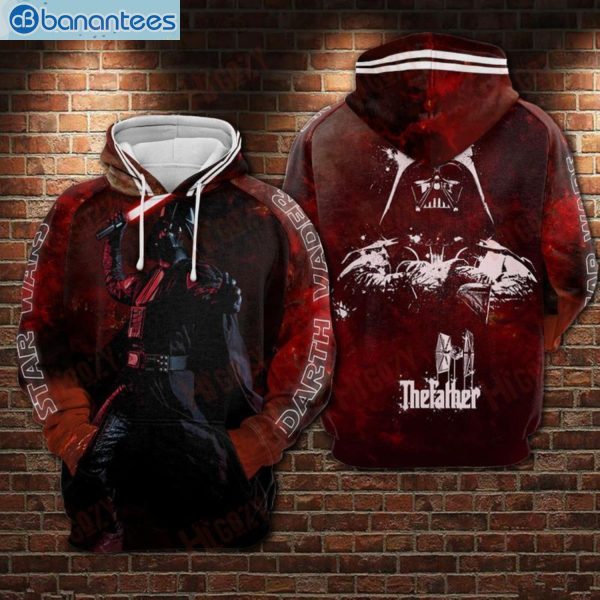 Star Wars The Father Darth Vader All Over Print 3D Hoodie Product Photo 1