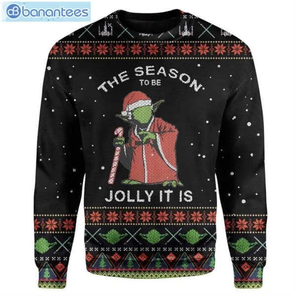 The Season To Be Jolly It Is Christmas Ugly Sweater Product Photo 1