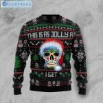 This Is As Jolly As I Get Ugly Christmas Sweater Product Photo 1