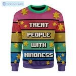 Treat People With Kindness Ugly Christmas Sweater Product Photo 1